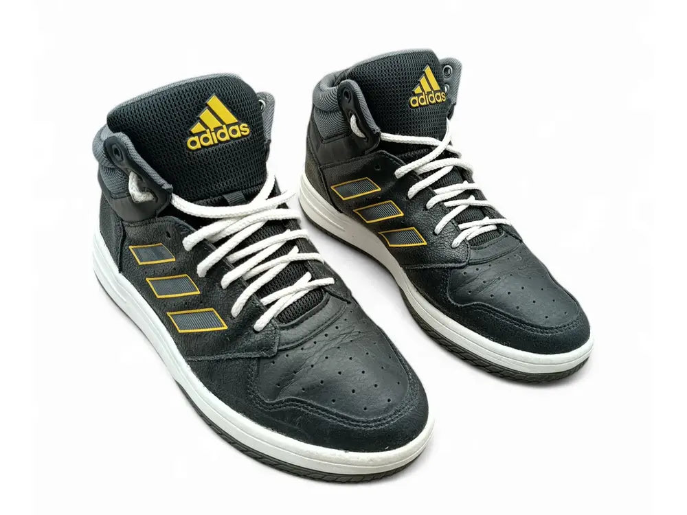 Gametaker Adidas Black White Gold Shoes