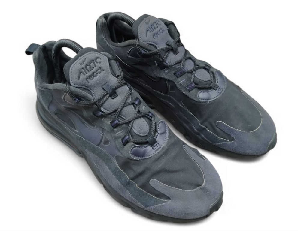 Men's Nike Air Max 270 React Triple Black