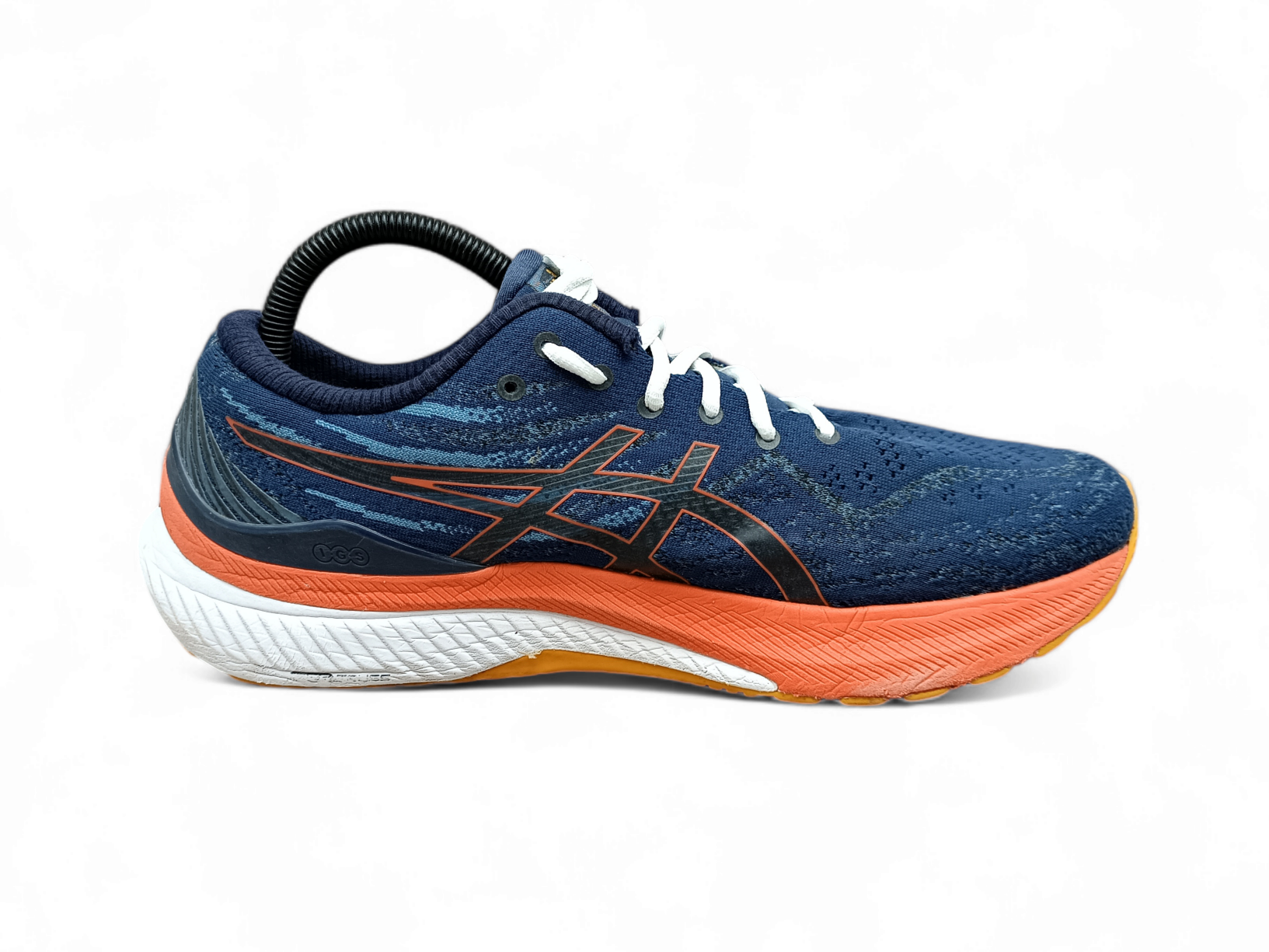 asics gel-kayano blue orange