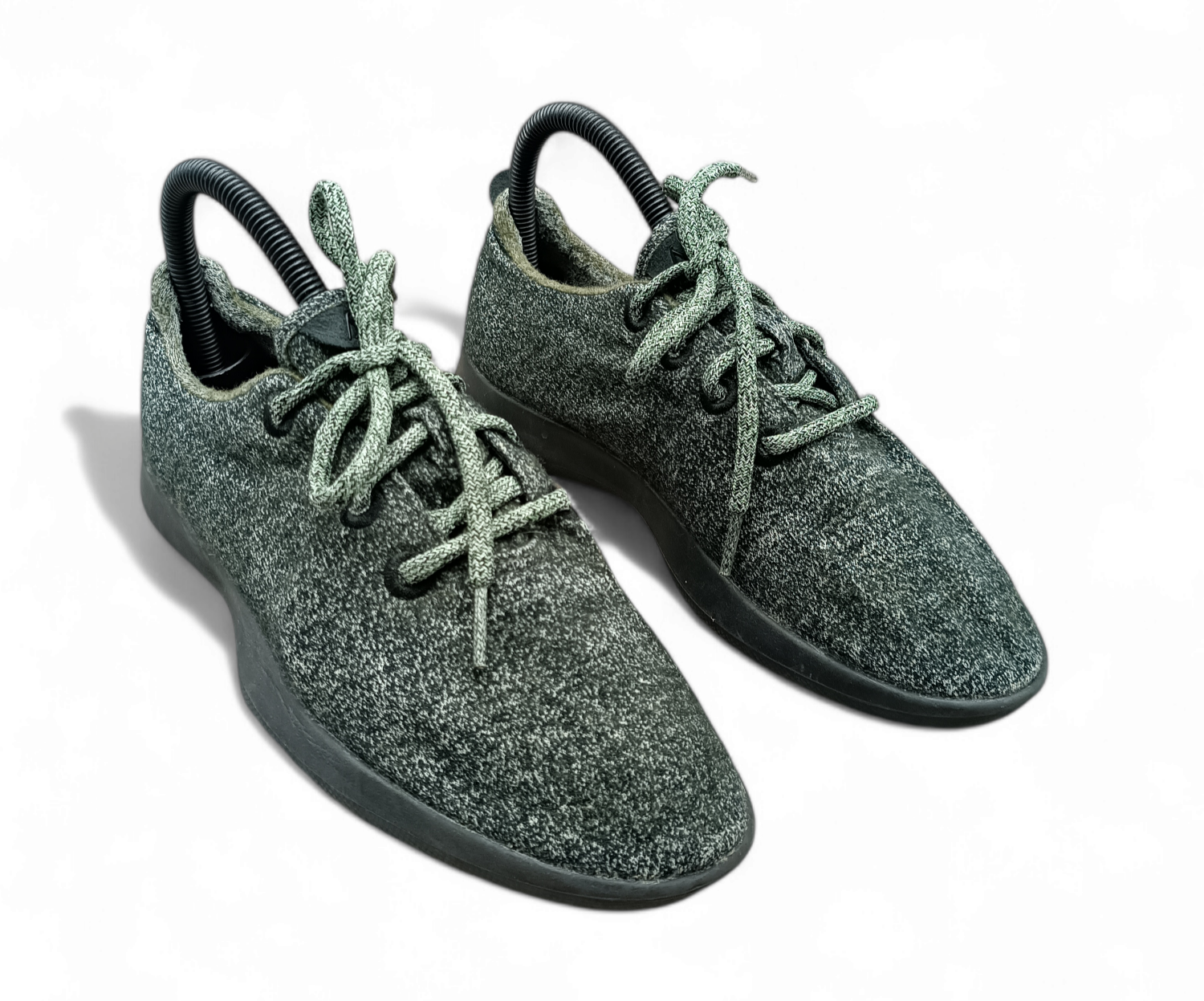 Allbirds Wool Runners - LIMITED EDITION: Dark Kea Green (Black Sole) - Tejori